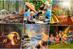 Поход с палатками #5 - для родителей с детьми