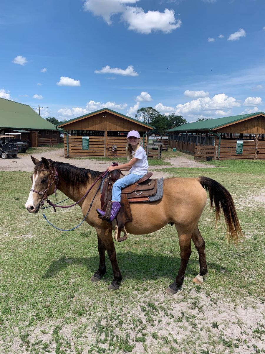 Horseback riding with Miami Family Club 